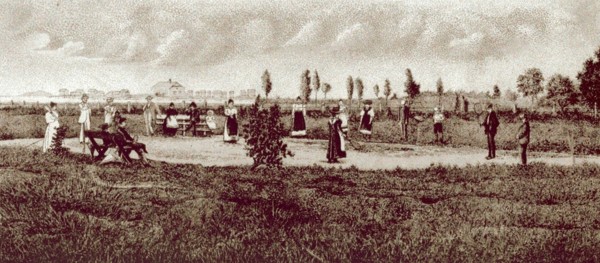 A Balatonboglári Tenisz Club pályái